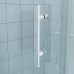 RONAL PUR52 Pur dvoukřídlé dveře pro pětiúhelník, <2m, chrom/Cristal perly PUR52SM21044