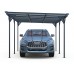 Riwall PRO RMCP 16 x 10 Anthracite - přístřešek pro auto ( 5 x 3 m ) CH500-GT