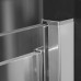 ROLTECHNIK Sprchové dveře posuvné pro instalaci do niky AMD2/1300 brillant/transparent 620-1300000-00-02