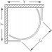 ROLTECHNIK Čtvrtkruhový sprchový kout s dvoudílnými posuvnými dveřmi AMR2N/1000 brillant/transparent 624-1000000-00-02