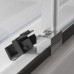 ROLTECHNIK Sprchové dveře posuvné pro instalaci do niky ECD2L/1300 brillant/transparent 564-130000L-00-02