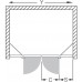 ROLTECHNIK Sprchové dveře dvoukřídlé GDN2/1300 brillant/transparent 138-1300000-00-02