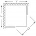 ROLTECHNIK Čtvercový sprchový kout s dvoudílnými posuvnými dveřmi LLS2/800 brillant/transparent 554-8000000-00-02