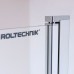 ROLTECHNIK Čtvrtkruhový sprchový kout s dvoukřídlými otevíracími dveřmi LZR2/800 brillant/transparent 225-8000000-00-02