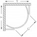 ROLTECHNIK Čtvrtkruhový sprchový kout s dvoudílnými posuvnými dveřmi PXR2N/800 brillant/satinato 531-800R55N-00-15