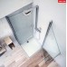 ROLTECHNIK Sprchové dveře jednokřídlé TCO1/1000 stříbro/transparent 727-1000000-01-02