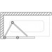 ROLTECHNIK Vanová zástěna sklápěcí s otočným stěnovým systémem TZVL2/1200 brillant/transparent 742-120000L-00-02