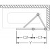 ROLTECHNIK Vanová zástěna sklápěcí s otočným stěnovým systémem TZVP2/1000 brillant/transparent 742-100000P-00-02