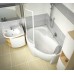 RAVAK SDU Rosa Comfort L skříňka pod umyvadlo, bříza/bílá X000000162