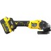 STANLEY SFMCG710M1T FatMax V20 Bezuhlíková aku úhlová bruska 125mm (18V/1x4,0Ah), kufr