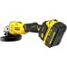 STANLEY SFMCG710M1T FatMax V20 Bezuhlíková aku úhlová bruska 125mm (18V/1x4,0Ah), kufr