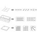 RAVAK SafeStep strip protiskluzové lepící pásky X000000689