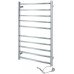 SAPHO DIVA TH420 Elektrický sušák ručníků, hranatý 1160x620mm, 120W, nerez