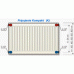 KORAD deskový radiátor typ 22K 600 x 2000