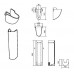 IDEAL Standard EUROVIT polosloup pro umyvadla V921001