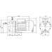WILO WJ 204-X-EM-2 (1~230 V) Samonasávací čerpadlo 4262917