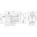 WILO WJ 203-X-EM-2 (1~230 V)Samonasávací čerpadlo 4262916