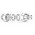 WILO Šroubení pro cirkulační čerpadla na pitnou vodu Rp 3/4" x G 1 1/4" 4016172