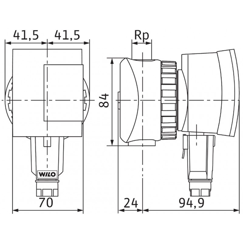 WILO Star-Z NOVA 230V Cirkulacni cerpadlo 4132760