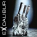 STONELINE "Excalibur" Sada nožů v bloku, 6ks, WX-8922