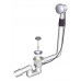 ALCAPLAST Sifon vanový automat komplet kov (délka 80 cm) A550KM80