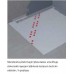 ACO Showerboard systémová deska + rošt 1000 x 1200 mm, Wave 620424