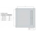 ACO Showerboard systémová deska + rošt 1000 x 1200 mm, Wave 620424