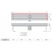 ACO ShowerDrain E žlab 900 mm, bez roštu, svislý odtok 9010.66.42