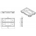ACO Self Vario 2.0 Vana 60 x 40 cm, H80, polymerbeton/PP 3003044