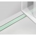 ALCAPLAST GLASS - Rošt pro liniový podlahový žlab 300mm (sklo zelené) GL1202-300