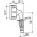 ALCAPLAST Kolínko komplet G1“/8-16 P0049-ND