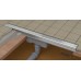ALCAPLAST DESIGN Rošt pro liniový podlahový žlab 650mm, nerez mat DESIGN-650MN