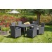 VÝPRODEJ ALLIBERT IOWA zahradní židle, 62 x 60 x 89cm, Cappuccino 17197853 POŠKOZENÝ OBAL!!