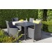 VÝPRODEJ ALLIBERT IOWA zahradní židle, 62 x 60 x 89cm, Cappuccino 17197853 PROHLÉ, NEBRÁNÍ SLOŽENÍ!!