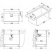 ALVEUS STYLUX 40 kuchyňský dřez nerez, 790 x 510 mm 1084292