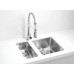 ALVEUS KOMBINO 20 U kuchyňský dřez nerez, 380 x 440 mm, satin 1100234