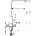 ALVEUS Set FORMIC 20 dřez 520x510 mm + baterie AFRA, černá