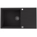 VÝPRODEJ ALVEUS CADIT 40 kuchyňský dřez granitový, 860 x 500 mm, black 1132031 POŠKOZENÝ!!