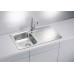 VÝPRODEJ ALVEUS LINE 20 kuchyňský dřez nerez, 860 x 500 mm, natur 1065560 POŠKOZENÝ!!