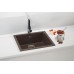 ALVEUS QUADRIX 50 kuchyňský dřez granitový, 560 x 460 mm, chocolate 03