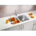 ALVEUS DUO 30 kuchyňský dřez nerez, 752 x 440 mm 1036849