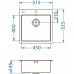 ALVEUS PURE 30 kuchyňský dřez nerez, 515 x 525 mm 1103609