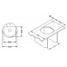 ALVEUS Cubo 10 kuchyňský dřez, 680 mm, Artic 1054625
