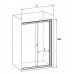 Anima Top Pro sprchové posuvné dveře, dvoudílné 100 cm, chrom / transparentní TPDNEW100CRT