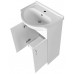 AQUALINE SIMPLEX ECO 50 umyvadlová skříňka včetně umyvadla 47x83,5x29 cm SIME500