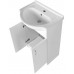AQUALINE SIMPLEX ECO 55 umyvadlová skříňka včetně umyvadla 53x83,5x30,7cm SIME550