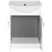 AQUALINE SIMPLEX ECO 55 umyvadlová skříňka včetně umyvadla 53x83,5x30,7cm SIME550
