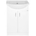 AQUALINE SIMPLEX ECO 55 umyvadlová skříňka včetně umyvadla 53x83,5x30,7cm SIME550
