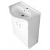 AQUALINE SIMPLEX ECO 60 umyvadlová skříňka včetně umyvadla 58,5x83,5x30,7cm SIME600