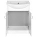AQUALINE SIMPLEX ECO 60 umyvadlová skříňka včetně umyvadla 58,5x83,5x30,7cm SIME600
